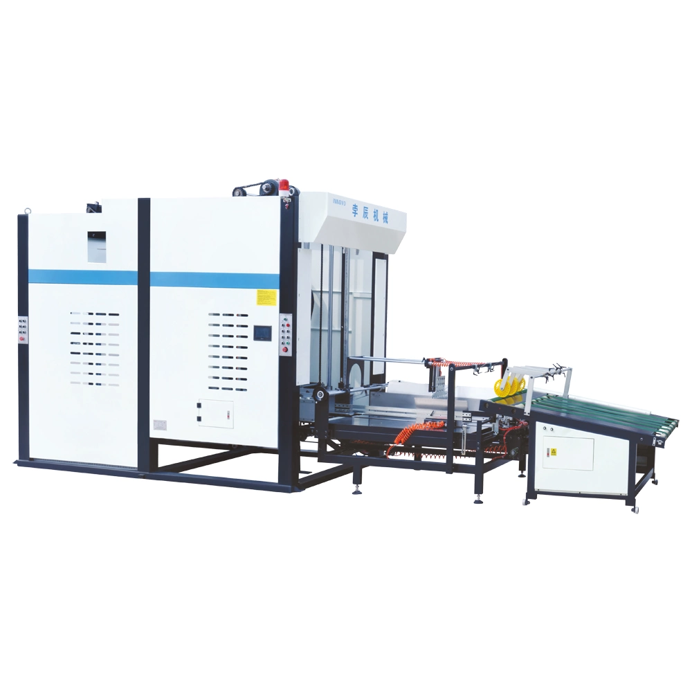 Pile Automatic Litho Corrugated Carton Paperboard Cardboard Flip Flop Turner and Stacker Machine