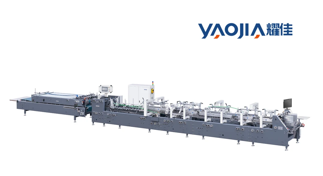 Yaojia Crash Lock Bottom Popcorn Box Sandwich Box Folder Gluer Machine