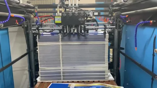 Machine de laminage de film à couteau chaud automatique à grande vitesse